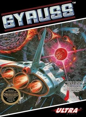 Gyruss (USA) box cover front